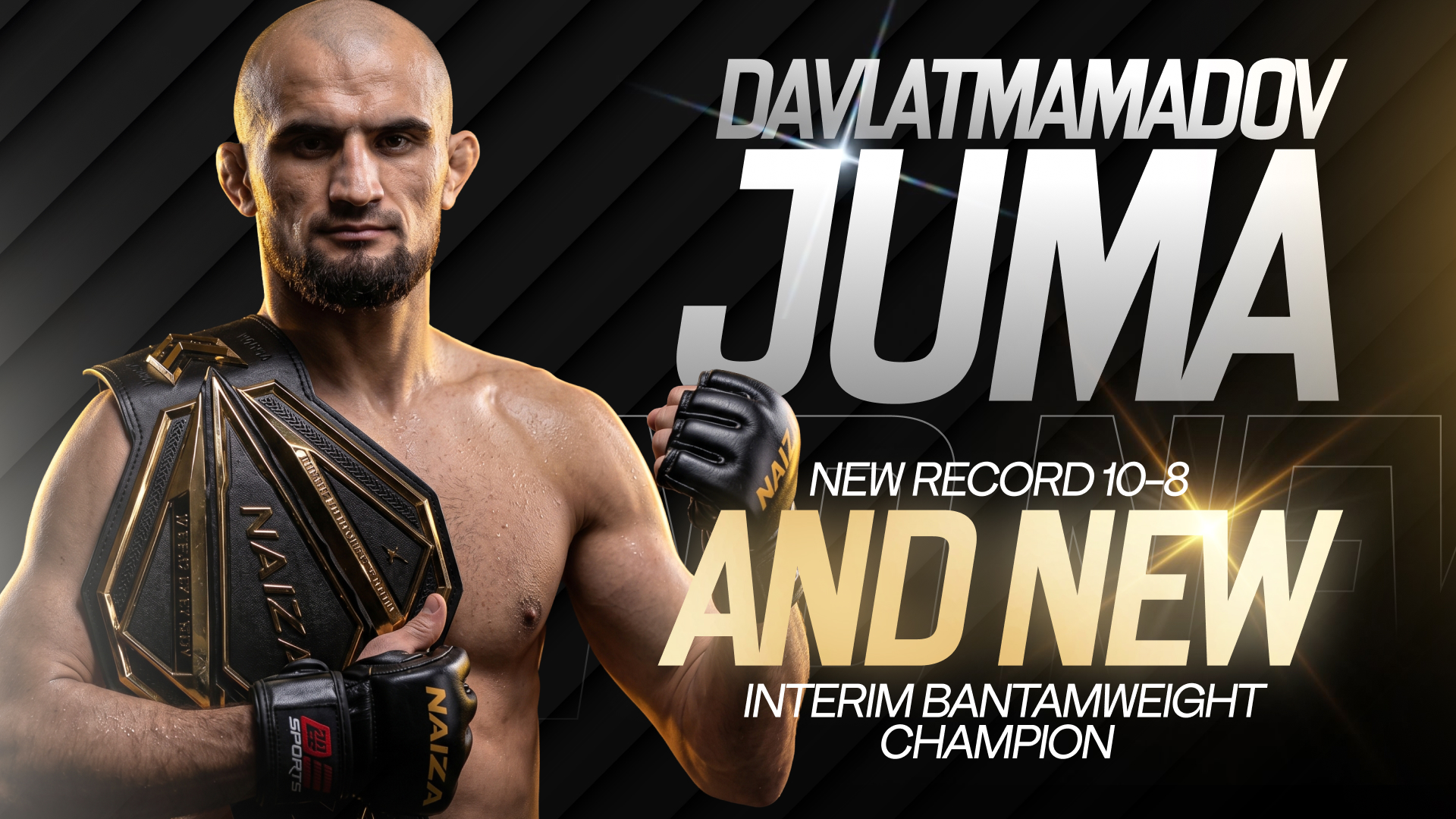 Davlatmamadov Scores Stunning Knockout to Become Interim NAIZA Champion